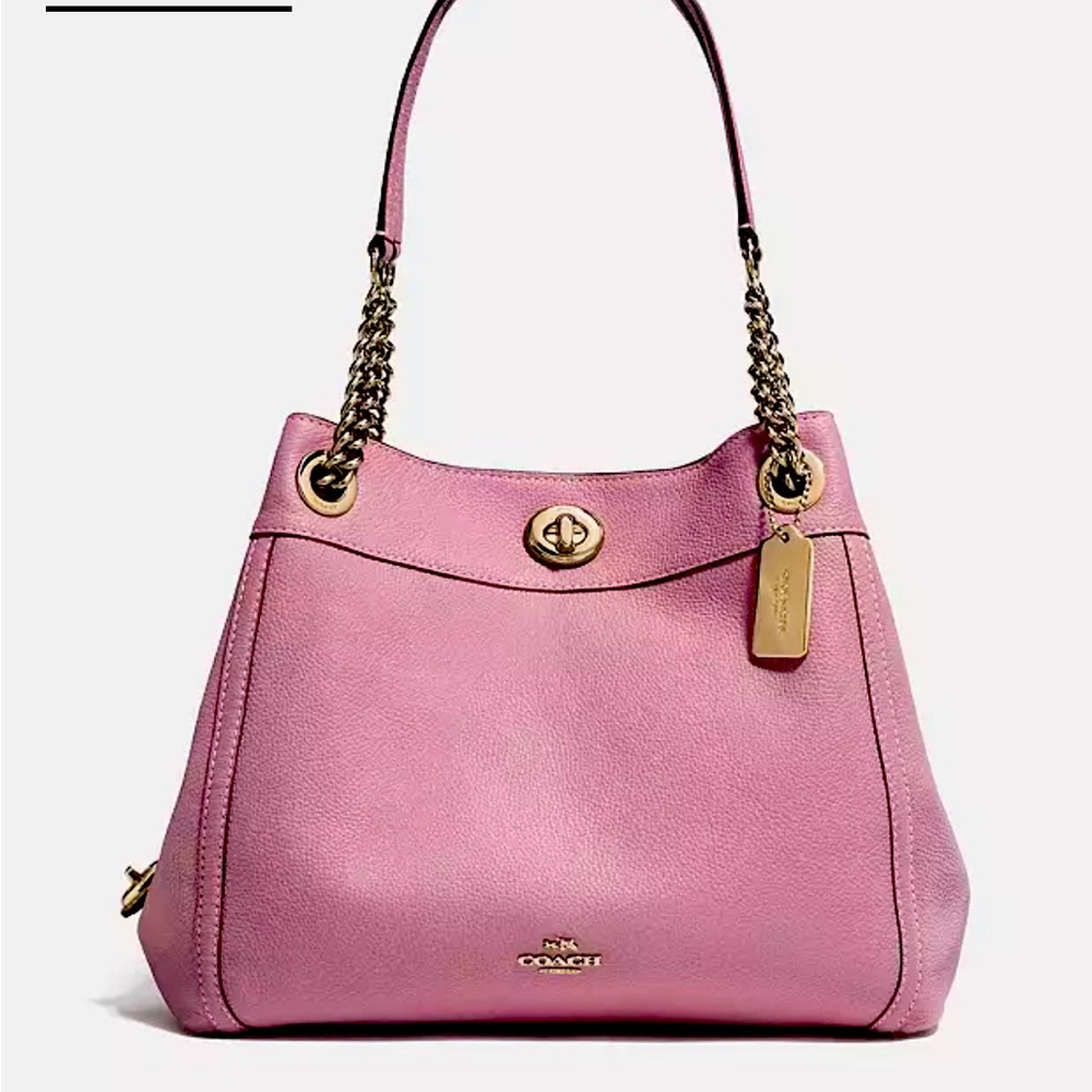 NWOT Coach Turnlock Edie Shoulder Bag
